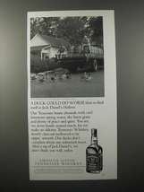 1995 Jack Daniel&#39;s Whiskey Ad - Duck Could do Worse - £14.82 GBP