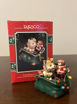 Enesco Ornament Christmas Cure-Alls Bear 1987 - $10.50