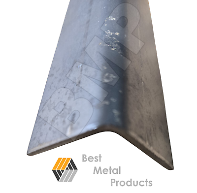 A36 Carbon Steel Angle 2x2x48 ? 1/8&quot; Thick ? 90° Bend - 1300322 - $26.68