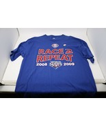 Philadelphia Phillies RACE 2 REPEAT World Series 2008-2009 L Blue T-Shir... - $27.12 CAD