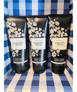 Bath Body Works MAGNOLIA CHARM Ultra Shea Body Cream Lotion 8 oz Lot of 3 - £56.85 GBP