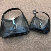 2021 New Vintage Jackie Underarm Bag Women&#39;s Cow Leather Genuine Bag Spring Summ - £129.44 GBP