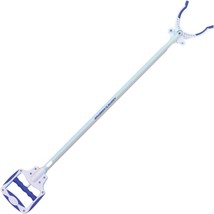 Grabber Buddy Innovative Reacher Tool with, White, Blue, Aluminum, 48 Inch - £35.96 GBP