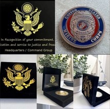 US MARINE CORPS MILITARY POLICE Officer Challenge Coin - $19.79