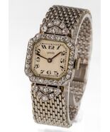 Wincar 18k White Gold and Platinum Diamond Watch w/ Quartz Movement - $8,087.33