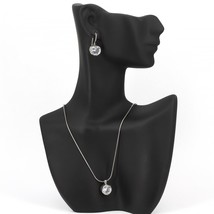Silpada Sterling CZ CENTER STAGE Necklace &amp; CINEMA STAR Earrings Set N23... - £70.28 GBP
