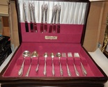 ONEIDA COMMUNITY Silverplate Flatware EVENING STAR 52 Piece Vintage With... - $99.99