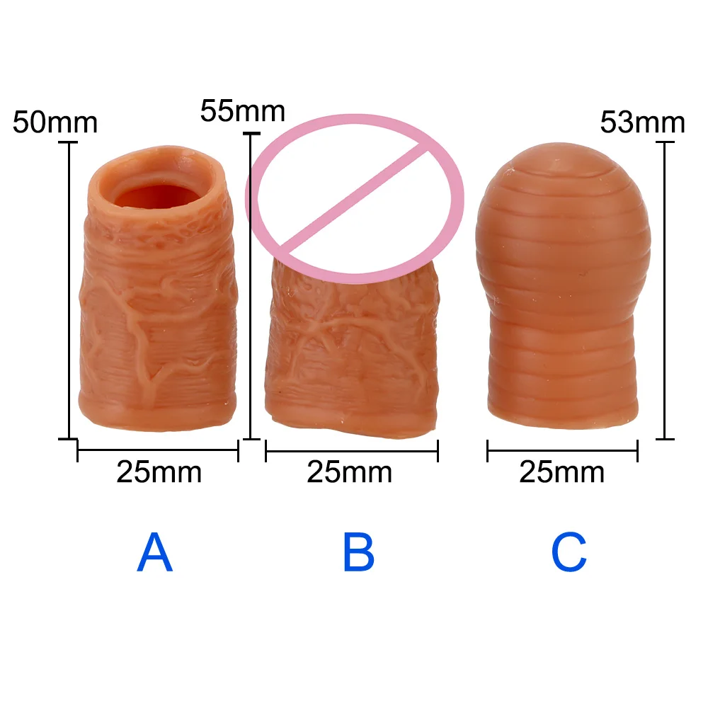 Dick b y tme extender seks oyuncaklar erkekler i in horoz kollu bo alma gecikme penis thumb200