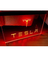 Tesla Illuminated Led Neon Sign Home Decor, Room, Office, Lights Décor Craft Art - €22,08 EUR - €110,46 EUR