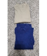 Jos A Bank Signature Collection Mens Large 100% Silk Mock Neck Lot Of 2 ... - $28.00