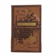 1844 Nathaniel Hawthorne Rare Book A Visit To Celestial City Sunday School  - £186.84 GBP