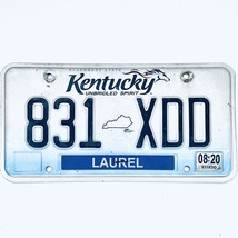 2020 United States Kentucky Laurel County Passenger License Plate 831 XDD - $16.34 CAD
