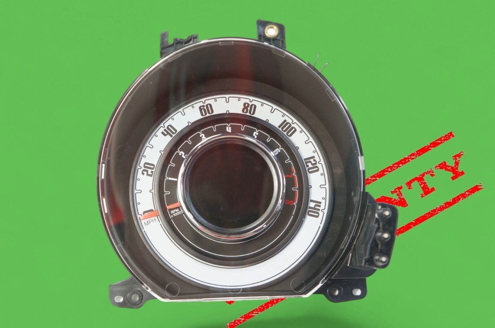 12 2012 fiat 500 speedometer instrument dash gauge cluster OEM 1RY22JXWAD - $65.00