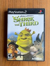 Shrek The Third Game PS2 Sony PlayStation 2 With Manual - £7.82 GBP