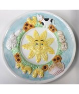 Mercuries Country Farm Child Tea Set Replacement Plate Saucer Round Hand... - $15.10