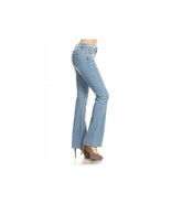 Wax Jeans Women’s/Juniors Mid-Rise Bootcut Jeans — Slimming Stretch, 31&quot;... - $365.18 MXN