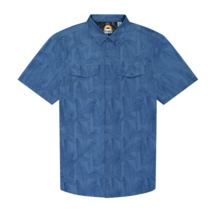  Hurley Men&#39;s Short Sleeve Woven Tech Shirt  - £16.77 GBP