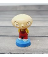 Family Guy STEWIE Mini Bobble Head 1.5&quot; VTG 2005 Fox Griffin Red Overalls - £3.45 GBP