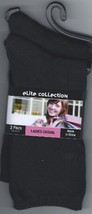 Elite Collection Ladies Casual 2 Pairs Socks (9-11) - $9.37