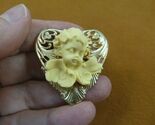 (cs60-1) 3-D Cherub with curly wings CAMEO jewelry Pin Brooch jewelry Pe... - $24.49
