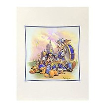 Disney  &quot;Mickey Bandleader&quot; Print Poster Wall Art by Charles Wissig - £102.83 GBP