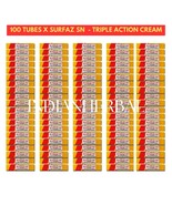 100 Surfaz Triple Action Tube Multi-Function AntiFungal Cream 10gm -Free... - $408.51 CAD