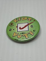 Vintage Retro Kids Vote! Campaign Button Pin Election Politics UAW Spons... - $8.91