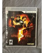 Resident Evil 5 (Sony PlayStation 3, 2009) - $126.47 MXN