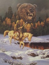 Knight of the Grizzly - Signed and Numbered Limited Edition Print by Chuck Ren - - £128.29 GBP