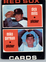 1971 Topps 512 1971 Rookie Stars Red Sox Mills Garman Rookie PR Boston Red Sox - £1.08 GBP