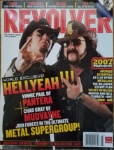 Vinnie Paul of Pantera Hellyeah! Centerfold Poster in REVOLVER Magazine ... - £12.55 GBP