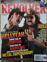 Vinnie Paul of Pantera Hellyeah! Centerfold Poster in REVOLVER Magazine ... - £12.53 GBP