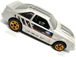 2007 Hot Wheel &#39;92 Ford Mustang Silver Loose No Package - £11.74 GBP