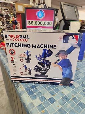 Franklin Sports MLB Playball Pitching Machine - $17.95