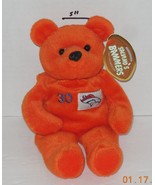 Salvino&#39;s Bammers Beanos Plush Bear Terrell Davis #30 Denver Broncos - $9.75