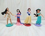 Disney Princess PVC Figure Lot Jasmine Mulan Snow White Pocahontas  - $12.86