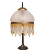 Art Deco Living Room Table Lamp &quot;HOLLYWOOD REGENCY&quot; Unique Table Light - $876.19 CAD