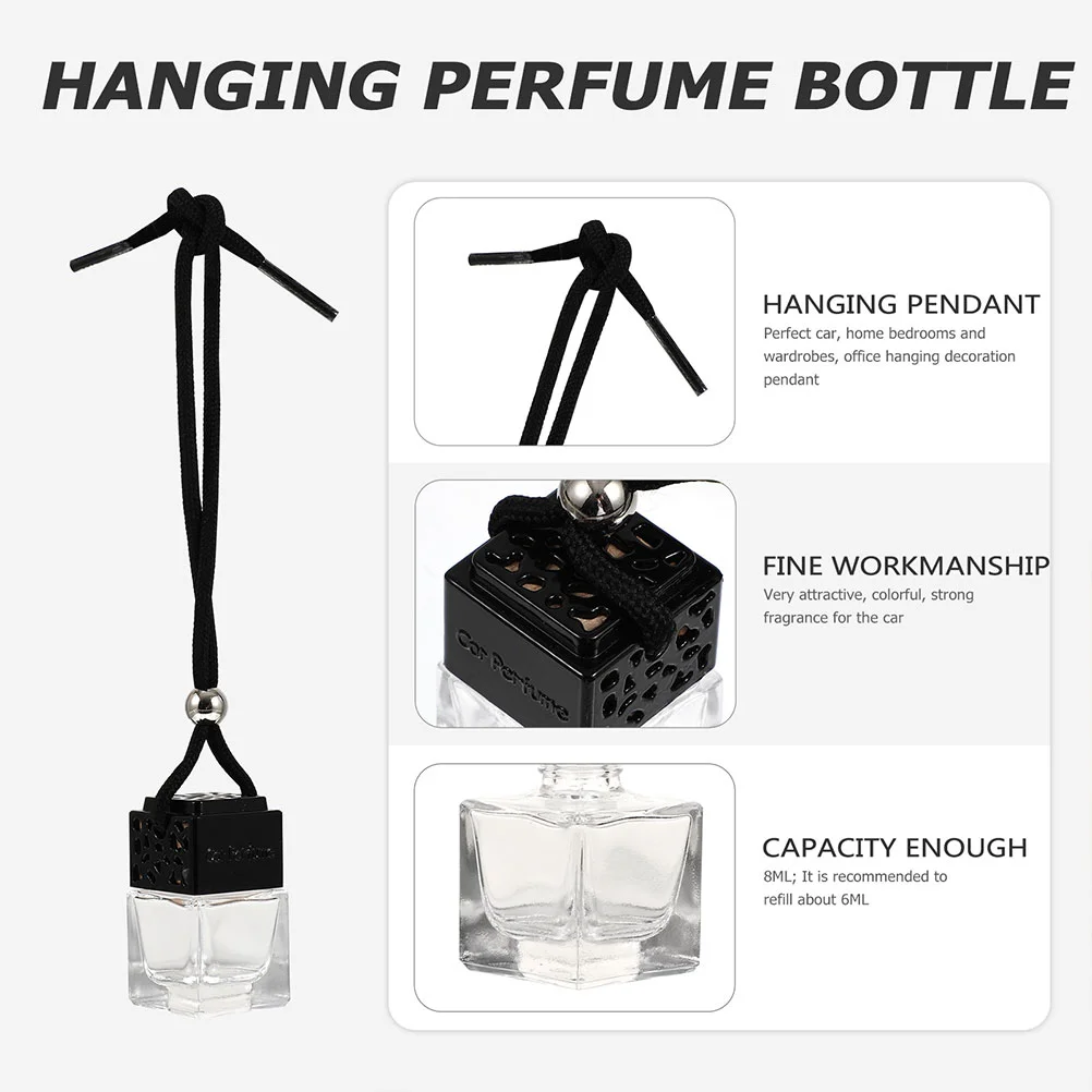 Luxury Car Freshener Perfume Hanging Bottles - Set of 30 | Car Aroma Diffuser - £31.31 GBP