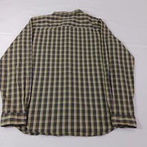 Columbia AM8022 Shirt Men's L Yellow & Gray Pocket Button Down Long Sleeve Shirt image 15