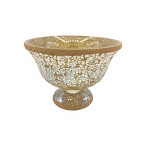 Crackle Glass Mosaic Candy dish - £23.72 GBP