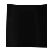 Black Thin High Temp Silicone Rubber Sheet Material Heat Resistant for DIY - $244.08 MXN