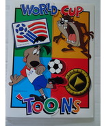 World Cup Toons 1994 Upper Deck Advertising folder with poster &amp; Collect... - £39.34 GBP