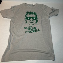 MN Wild &quot;Dollar Dollar Bill Kirill&quot; #97 Kaprizov  Size M T-Shirt Sotastick - $24.99