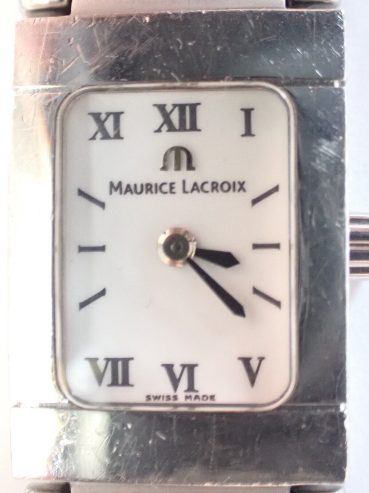MAURICE LACROIX 32823 Swiss Made Sapphire SS Women's Wristwatch - $148.01