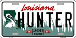 Hunter Louisiana Novelty Metal License Plate LP-6194 - £15.91 GBP