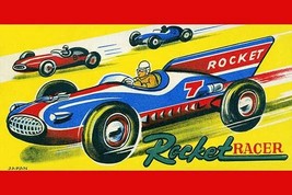 Rocket Racer - Art Print - £17.29 GBP+