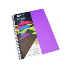 Quill Brights Visual Art Diary A3 (60 leaves) - Dark Purple - $41.30