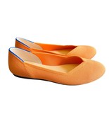 Rothy&#39;s Womens Slip On Tangerine Orange Round Toe Flat Shoes Size 8 - $1,601.98 MXN