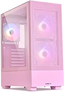 LIAN LI High Airflow ATX PC Case, RGB Gaming Computer Case, Mesh Front P... - $231.99