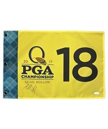 BUBBA WATSON Autograph SIGNED PGA Championship QUAIL HOLLOW GOLF FLAG JS... - £138.25 GBP